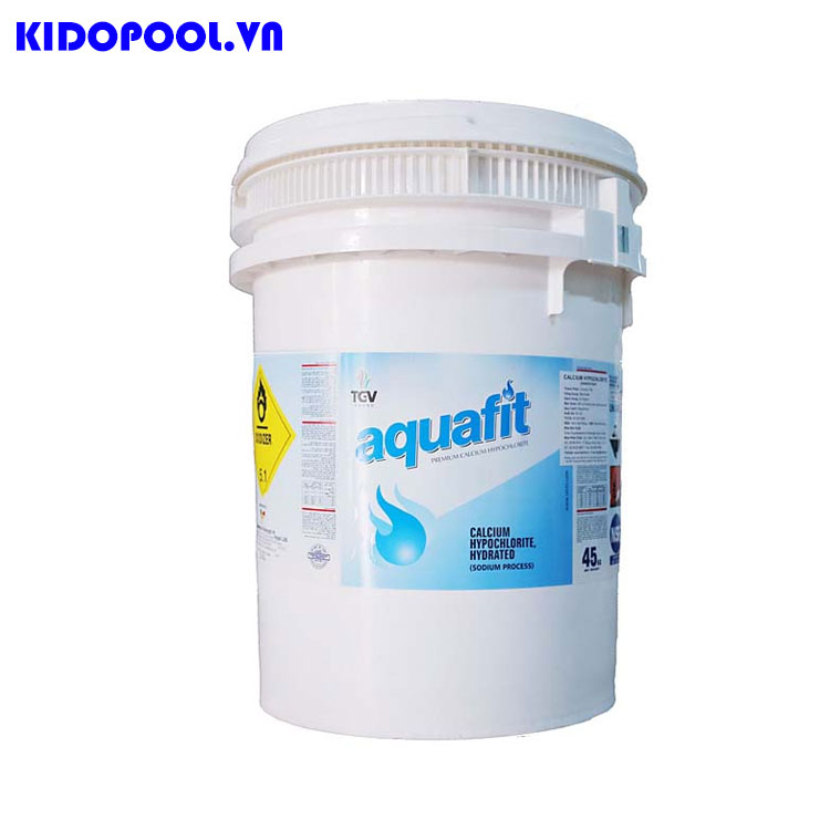 hóa chất chlorine 70 aquafit ấn độ