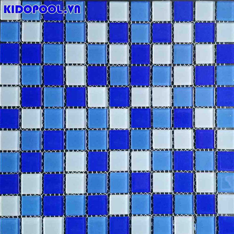 Gạch mosaic hồ bơi trộn màu MST25029 | A1