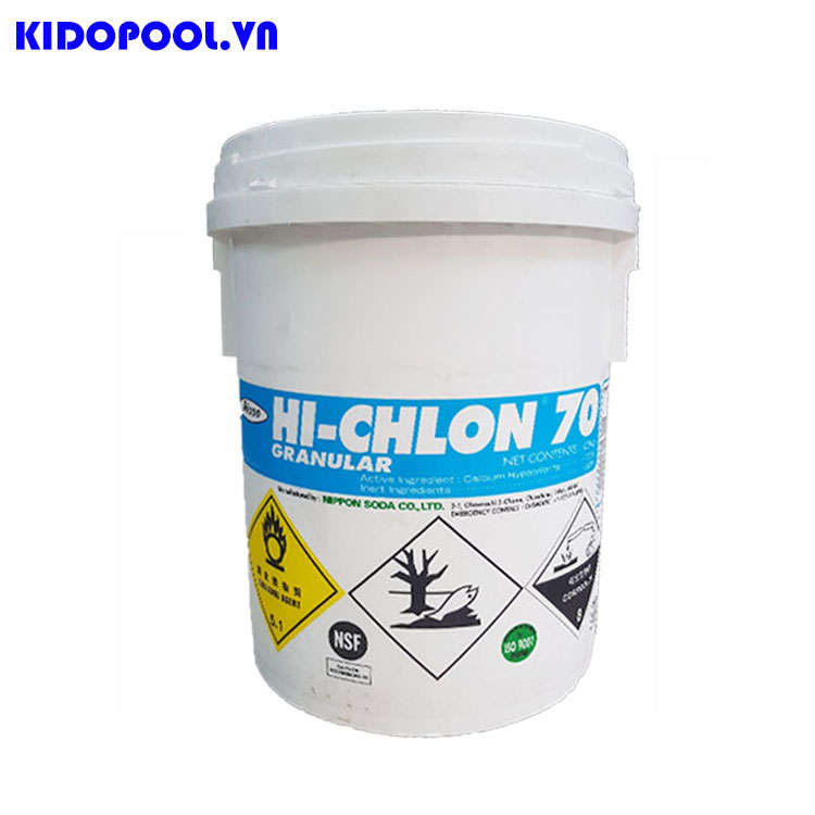 Hóa chất Chlorine 70 khử trùng nước - khử trùng y tế (Nippon - Nhật Bản)