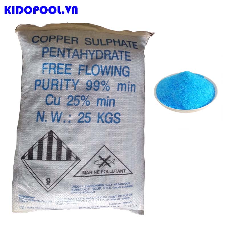 Hóa chất Đồng Sunfat, Copper Sulfate (Pentahydrate..