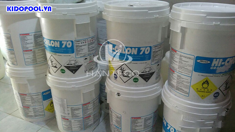 hóa chất chlorine 70 nippon Nhật Bản