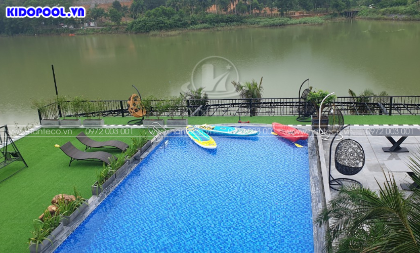 bể bơi bể bơi Summerly Villa Sóc Sơn 3