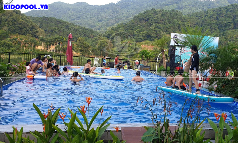 bể bơi bể bơi Summerly Villa Sóc Sơn 9