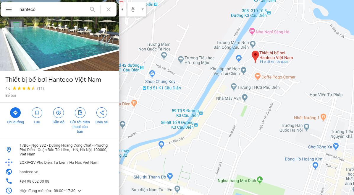 Mua thiết bị bể bơi chính hãng ở đâu tại Hà Nội?