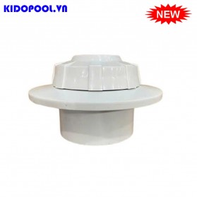 Đầu trả nước bể bơi không ren D60 KD-4409 | Kết nối ống PVC