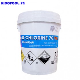 Hóa chất nhập khẩu Calcium hypochlorite | K-chlorine 70 Plus