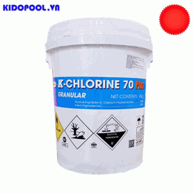 Hóa chất nhập khẩu Calcium hypochlorite | K-chlorine 70 Plus