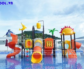 Hoàn thiện bể bơi Aqua Pool - Picenza Sơn La siêu ấn tượng